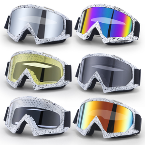 Máscara para Parabrisas de Motocicleta <span class=keywords><strong>Harley</strong></span>, <span class=keywords><strong>Gafas</strong></span> a Prueba de Viento para Conducir al Aire Libre, <span class=keywords><strong>Gafas</strong></span> de Esquí, <span class=keywords><strong>Gafas</strong></span> Protectoras para Casco Todoterreno - Product Image 1