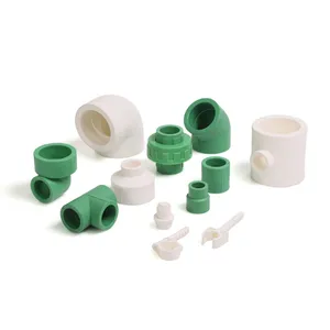 Plumbing Water Pipe Ppr Connector High Pressure Plastic Ppr Pipe Fitting For Hot And Cold Water Pipe