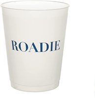 Gobelets de stade en plastique PP givré de 16 oz avec logo personnalisé pour les fêtes