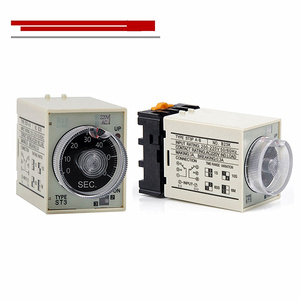 Mới Mới Nóng 2 Trên 2 Off Relay Hẹn Giờ Thời Gian + Cơ Sở Dc12v Dc24v Ac220 ST3PA-A st3pa-B ST3PA-C ST3PA-D ST3PA-E/F/G Thời Gian Chậm Trễ Tiếp Sức - Product Image 1