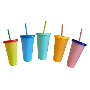Factory manufacture wholesales double walled 12oz 16oz cartoon mouse ears acrylic plastic kids tumbler cup with straw and lid