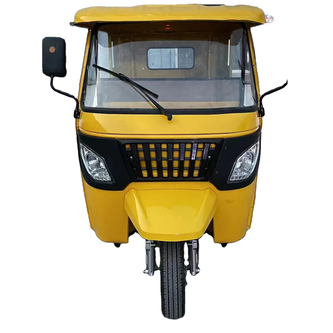 Three Wheeler Rickshaw with Driver Cabin electric Cargo Auto Passenger Motorcycle Tricycle