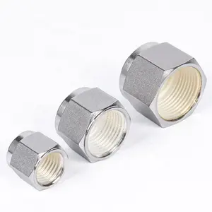 Factory-Provided 304 Stainless Steel Fitting Nut Bushing Joint Outer Hexagon Nut Bolt Cap Standard Parts Heavy Industry Imperial