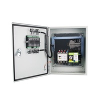 Générateur diesel ATS double puissance 100A 4P Commutateur de transfert automatique Boîtier d'armoire de commande Boîte de contrôle de distribution ATS personnalisée