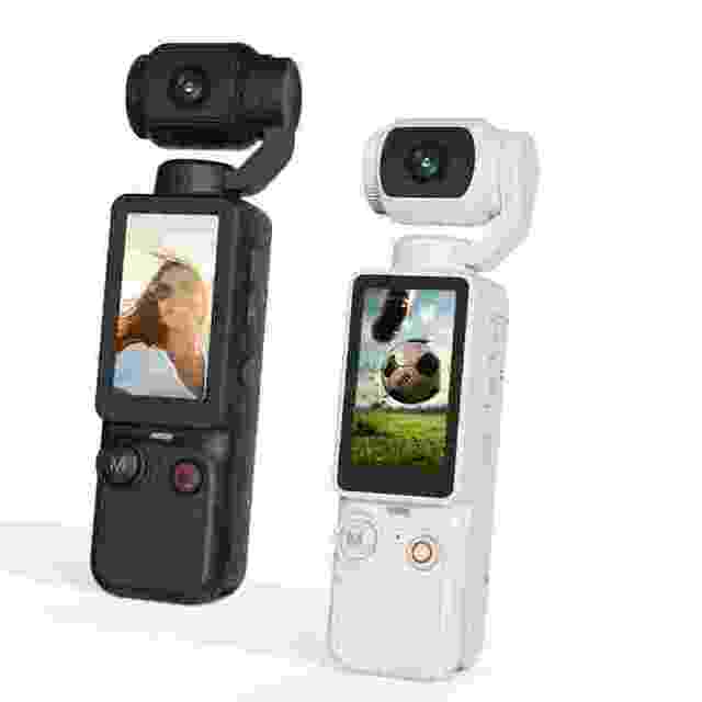 Q7 Vlogging Camera 180 Rotating 10x-20x Zoom 7-Hour Battery Handheld Pocket 1.4" Screen 1080P CCD Sensor Audio/Video Recording