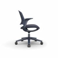 Chaise de bureau ergonomique moderne en maille rotative et réglable en hauteur, adaptée aux immeubles de bureaux, aux hôpitaux et aux écoles