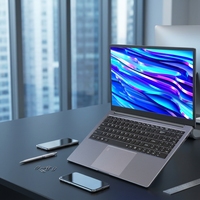 Yeni Metal 2026 Profesyonel İş Dizüstü Bilgisayarı 15.6" FHD IPS Intel I7 8750H Oyun Ofis Bilgisayarı Çift RAM Yuvası Parmak İzi Okuyucu Type-C RJ45