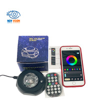 Projecteur lumineux étoilé de nuit d'étoiles intelligentes, projecteur laser d'étoiles du ciel led projecteur de lumière galaxie avec télécommande