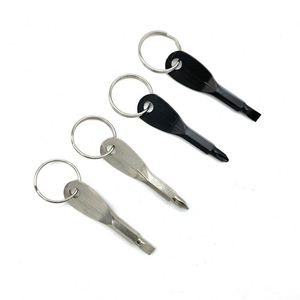 Porte-clés multi-outils à visser, mini-outil utilitaire polyvalent en acier inoxydable, très populaire - Product Image 5