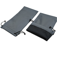 Shengcan vente en gros sac de rangement en tissu pour lunettes portable souple avec cordon de serrage lunettes de soleil sac étui