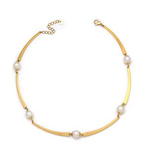 Magnifique collier de perles E495-N300-0183G - Product Image 1