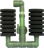Filtre en éponge biochimique verte pour aquarium et bassin, vente en gros, emballage en boîte PK001