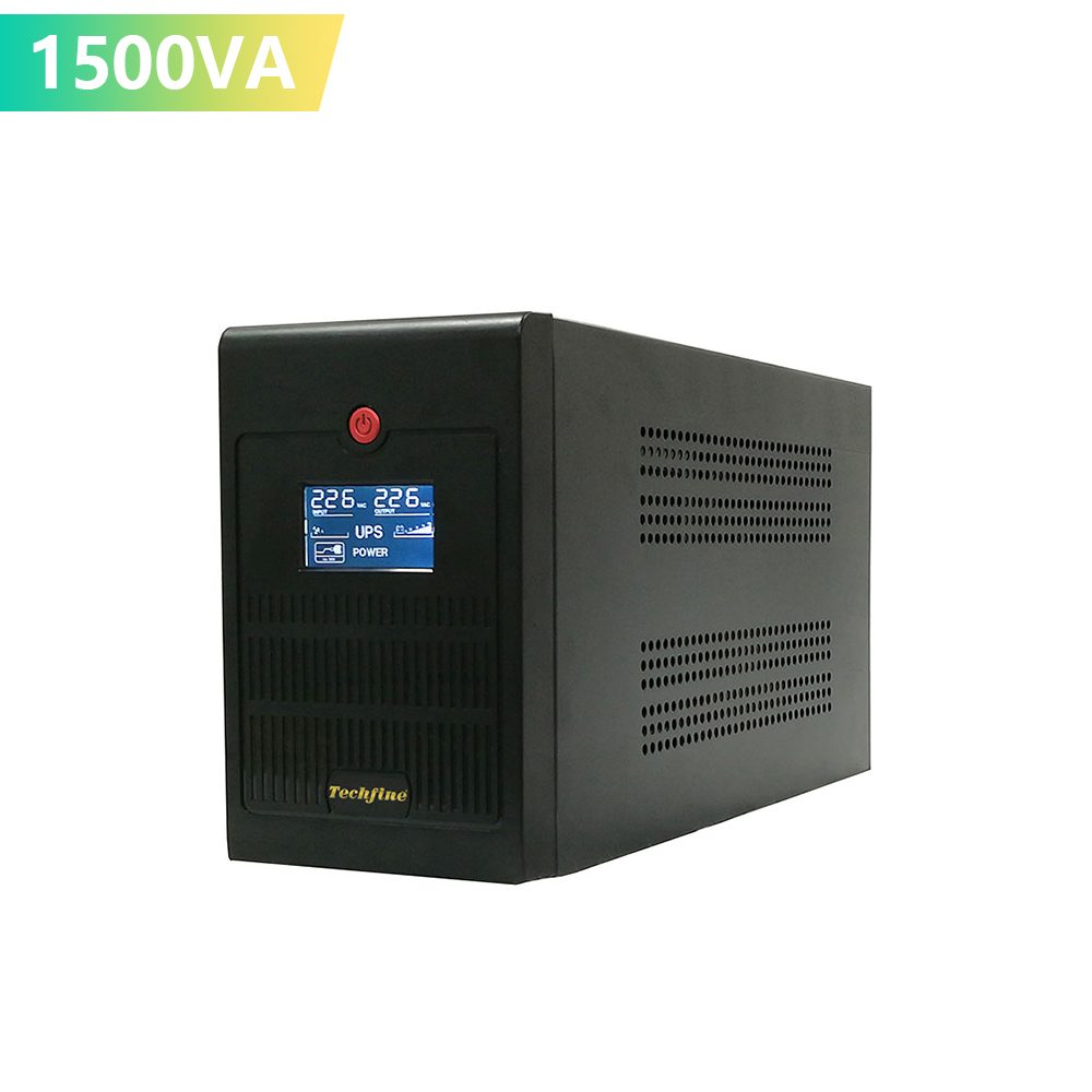 Techfine производитель 1500VA 900W линией интерактивный UPS модифицированный синусоидный инвентор с источник бесперебойного питания