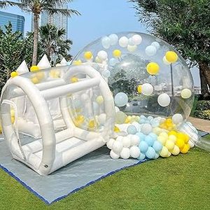 Carpa Domo Inflable |   Tienda de Campañ<span class=keywords><strong>a</strong></span> Impermeable de PVC Transparente para Exteriores, Tamaño Personalizable, Inflado con Alimentación USB/DC - Product Image 6