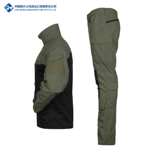 <span class=keywords><strong>Multicam</strong></span> Vert Olive Tactical Frog Suit Ripstop Camouflage Battlefield Uniform pour l'entraînement en plein air et les opérations sur le terrain - Product Image 6