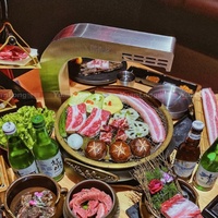 Plaque de cuisson en fonte pour barbecue coréen et cuisson au charbon de bois, idéale pour les restaurants et la maison