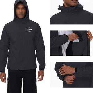 OEM Custom Color Softshell <b>Jacket</b> For <b>Men</b> <b>Lightweight</b> Sportswear With Full Zipper and Adjustable Material <b>Men</b> Softshell <b>Jacket</b> - Product Image 5