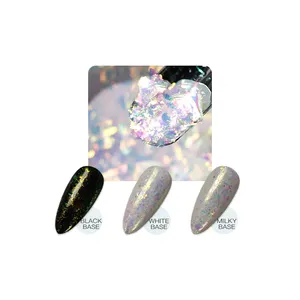 Professinal Nail Salon Levert Producten Magic Kleuren Chrome Metallic Effecten Spiegel Poeder Nail Pigment