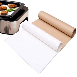 Rouleau de papier parchemin blanc/non blanchi 30cm * 8m pour le revêtement de panier Deli Wrap Patty séparant la cuisson des aliments - Product Image 4