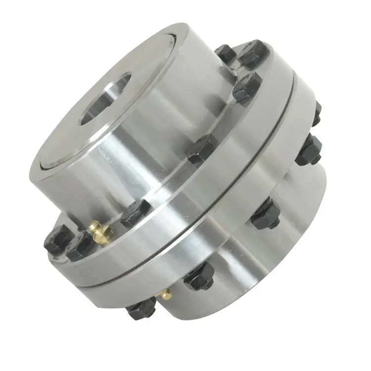 Acoplamiento de engranaje de tambor tipo GICL a precio de fábrica Acoplamiento de eje Flexible de engranaje de tambor de diente Curvo