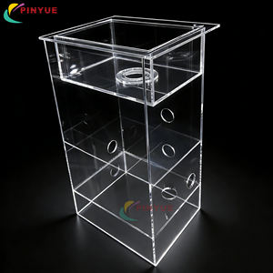 כיור רחצה אקרילי שקוף עצמאי, ארון אמבטיה, כיור רחצה מעוצב בהתאמה אישית - Product Image 2