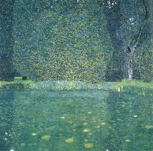 Obra Maestra Impresionista de Gustav Klimt, Pintura al Óleo de Flores y Hierba, Estilo Art Nouveau, Pintura de Jardín de Flores de Gustav Klimt - Product Image 2