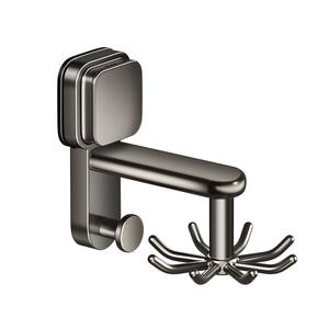 Luteng - Soporte de pared con ventosa para cocina, color gris plomo, sin perforaciones, para cucharas y espátulas, de una sola capa, acabado pulido - Product Image 2