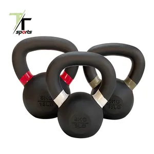 Ttsports 15Kg 40 Lbs 8Kg Personalizado Premium Ketlebell Kettelbell 14 Kg Ketel Bel Set Gepoedercoat Gietijzeren kettlebell