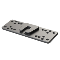 Pièces d'assemblage de haute qualité, plaque de montage pour détecteur de poissons en aluminium CNC sur mesure, disponible en différentes tailles