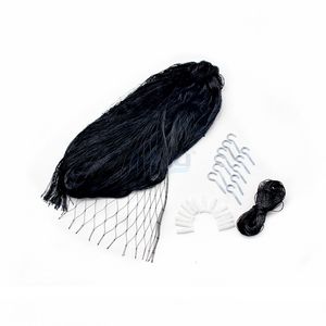 Jaring pengaman kucing pencegahan jatuh hewan peliharaan hitam, layar pelindung balkon nilon tahan lama - Product Image 3