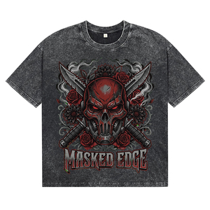 Camisetas de Algodón para Hombre con Diseño Vintage Personalizado de Alta Calidad, Estampado Novedoso, Lavado Ácido y Teñido, Venta al por Mayor, Proveedor Líder - Product Image 1