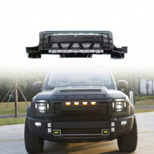 กระจังหน้าสไตล์ <span class=keywords><strong>Warframe</strong></span> รุ่นใหม่ พร้อมตัวอักษร JETOUR แบบติดตั้ง  กระจังหน้า ABS สำหรับอุปกรณ์เสริม Jetour T2 - Product Image 1