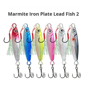 Señuelo de Pesca de Placa de Hierro Flotante de Largo Alcance, 2.ª Generación, 7g-30g, Cebo Duro Biónico para Pesca de Lubina de <span class=keywords><strong>Boca</strong></span> <span class=keywords><strong>Grande</strong></span> en Agua Dulce/Salada - Product Image 2