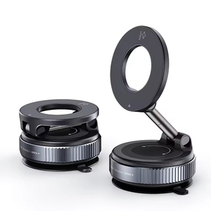 Supporto per telefono auto rotante di 360 gradi con forti magneti allungabili supporto Mobile e aspirazione sottovuoto per uso letto o scrivania - Product Image 3