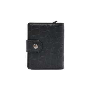 Custodie per carte fermasoldi portefeuille metallo carteras <span class=keywords><strong>sim</strong></span> Pu portafoglio corto Multi certificato porta carte per uomo borsa carbonio - Product Image 5