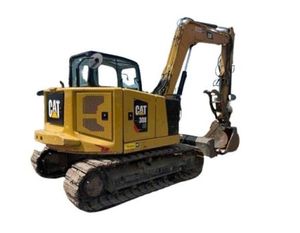 Mini-excavatrice d'occasion CAT308, garantie d'un an, équipement de construction d'origine CAT307D 308C 308E2 308E - Product Image 1