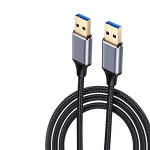 Câble USB 3.0 A vers A LUNG KAY, transfert de données SuperSpeed 5 Gbit/s, câble de charge rapide 3A, câble USB blindé pour refroidisseur d'ordinateur portable - Product Image 1