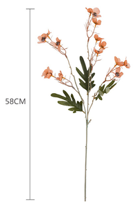 Venta caliente de alta calidad toque real Nueva simulación nórdico retro Otoño Invierno artificial flor de ciruelo decoración del hogar - Product Image 6