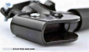 Baja penyangga kaki sepeda sisi berdiri alat penghenti sepeda tongkat samping sepeda jalan gunung dapat disesuaikan standar belakang sepeda - Product Image 5