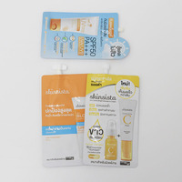 Usine OEM Cosmétique Bec Sac 30ml 50ml 100ml Pochette De Soins De La Peau pour Lotion Gel Crème Solaire Emballage Sachet En Plastique