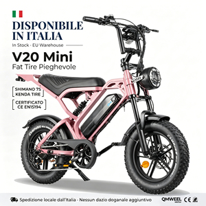 Bicicleta Eléctrica Urbana con Llantas Gruesas de 16 Pulgadas, Diseño Italiano, 36V, Mini Ebike para Adolescentes, Disponible en Almacenes de la UE, EE. UU. y Australia - Product Image 1