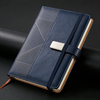 Libreta de Cuero PU con Tapa Dura A5 Personalizada al por Mayor - Carpeta de 6 Anillas, Agenda Diaria con Logotipo Personalizado para Regalo Corporativo de Oficina