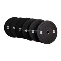 Disques de musculation en caoutchouc antidérapants pour salle de sport, entraînement de force, musculation, 10kg-150kg, diamètre de barre 50mm, Eric Black Men