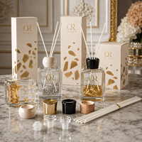 Diffuseur de parfum d'intérieur de luxe, nouveau design, flacon vide de 150 ml, flacon pulvérisateur en verre, emballage en boîte