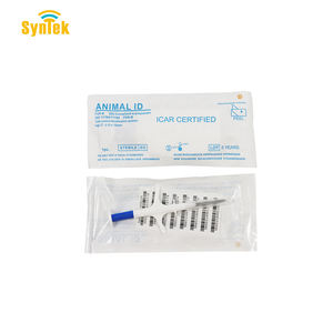 Harga rendah FDX-B 134.2KHz 2.12*12MM 1.4*8mm ukuran RFID alat suntik CIP mikro hewan untuk ternak - Product Image 4