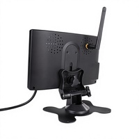 Kit de caméra de recul sans fil avec vision nocturne infrarouge et moniteur LCD 7 pouces pour bus, voiture et camping-car