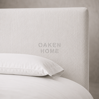 Cadre de lit en bois massif de qualité supérieure OAKEN - Lit moderne haut de gamme pour chambre à coucher, taille Queen ou King, pour la maison, l'hôtel, les meubles de maison