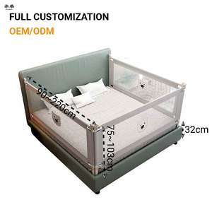 Barrières <span class=keywords><strong>de</strong></span> <span class=keywords><strong>lit</strong></span> OEM en vente directe d'usine, barrières <span class=keywords><strong>de</strong></span> sécurité en métal certifiées CE avec <span class=keywords><strong>barre</strong></span> <span class=keywords><strong>de</strong></span> levage réglable - Barrières <span class=keywords><strong>de</strong></span> <span class=keywords><strong>lit</strong></span> <span class=keywords><strong>de</strong></span> sécurité réglables - Product Image 2