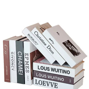 Libro Decorativo de Lujo para Decoración de Mesa de Centro, Impresión de Libros Ficticios, Tapa Dura, con Diseño Personalizado, 2025 - Product Image 1