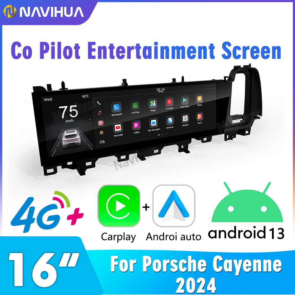 Navihua Android 15inch Touch Screen for Porsche Cayenne 2024
